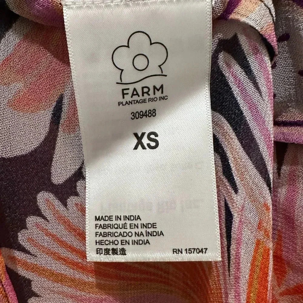 Farm Rio Enchanted Nature Dress - Picture 16 of 17